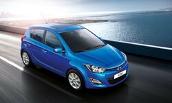 Hyundai i20 modré - náhradní vozidlo odtahové služby